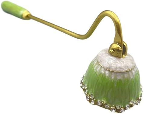 Zinc Alloy Candlesnuffer with Rhinestones 63 Inch Long Handle