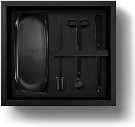 Boy Smells Candle Care Tool Set - 4 Piece Matte Black Set
