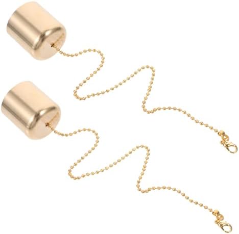 Cabilock Brass Candle Snuffer Caps Set