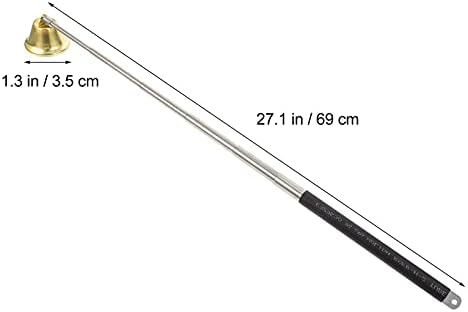 2pcs Bell-Shaped Candle Extinguisher Tool for Safe Wick Dousing