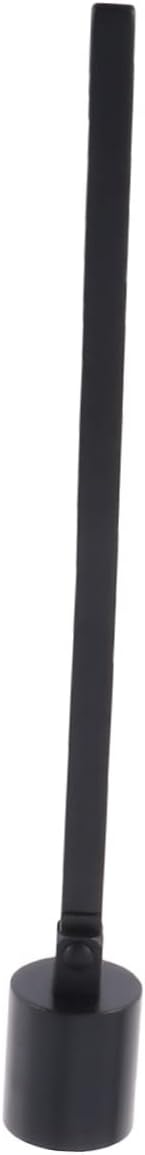 Stainless Steel Candle Snuffer with Wick Trimmer and High Reach Design