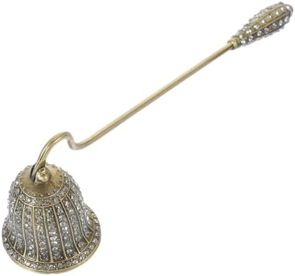 Happyyami Candle Snuffer with Rhinestones and Long Handle