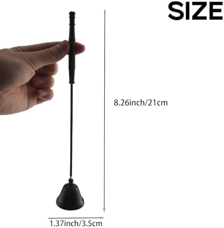8Pcs Stainless Steel Candle Snuffer Flame Trimmer