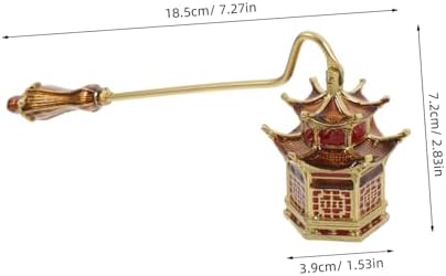 Elegant Candle Snuffer with Handle for Jar and Scented Candles