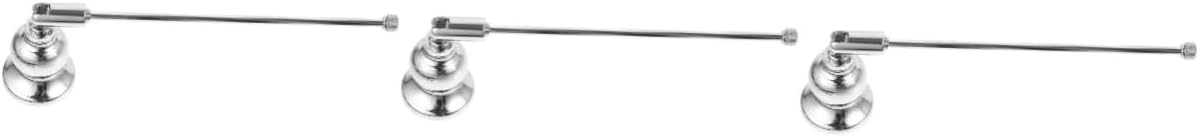 STOBAZA 3pcs Long Handle Candle Snuffer for Scented and Tea Light Candles