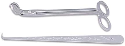 4Pcs Stainless Steel Candle Snuffer Trimmer Set Silver