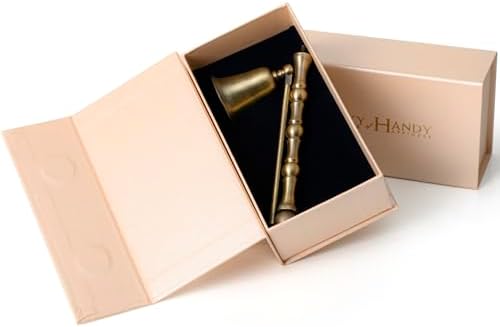 Luxury Brass Candle Snuffer - Antique Design