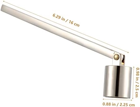 2pcs Stainless Steel Candle Snuffers for Scents and Decor