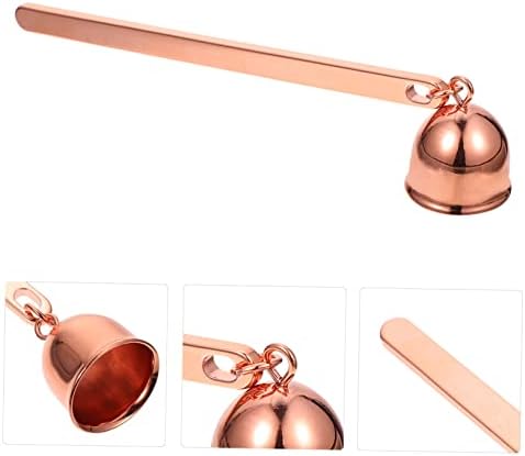 Stainless Steel Candle Snuffer with Long Handle for Safe Wick Coverage
