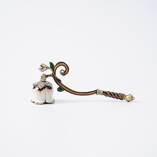 Elegant Candle Snuffer with Long Handle and Hook Design
