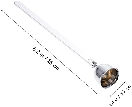 STOBAZA Vintage Bell Candle Snuffer Stainless Steel