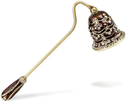 Elegant Royal-Style Candle Snuffer with Pearl Inlay 1