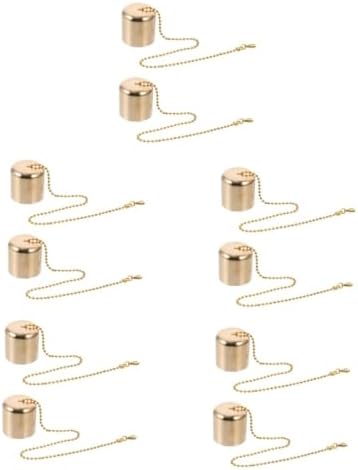 10pcs Brass Candle Snuffer Caps for Safe Flame Extinguishing