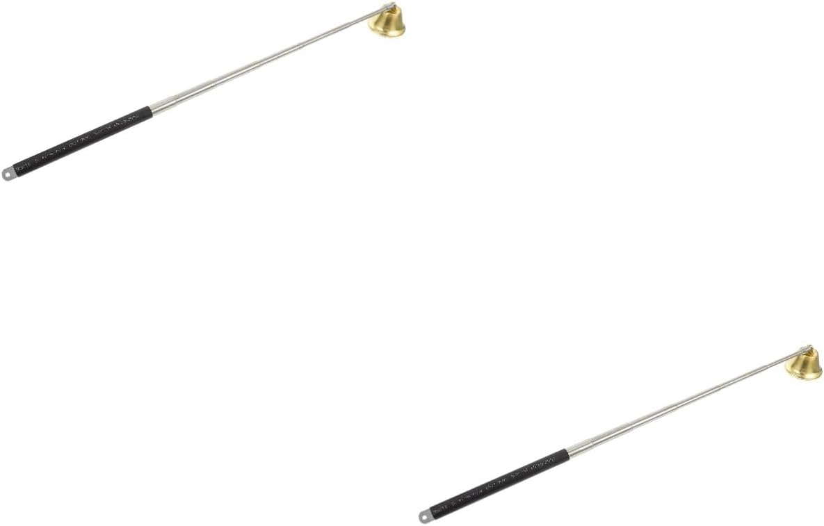 2pcs Bell-Shaped Candle Extinguisher Tool for Safe Wick Dousing