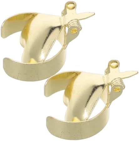 LIFKICH 2pcs Heart Shaped Candle Snuffer Metal Wick Extinguisher