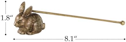 NIKKY HOME Candle Snuffer with Long Handle Bunny Style