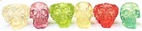 Eclipse Glow in the Dark Fire Skull Cigarette Snuffer 4ct