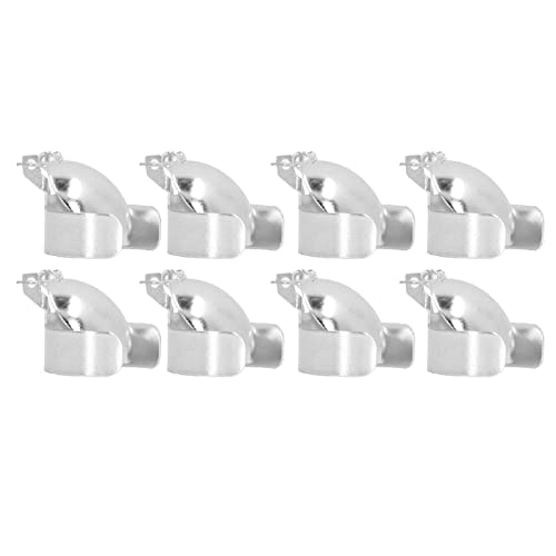 GUPE Candle Snuffer Automatic Fire Extinguisher 8 Pieces Silver