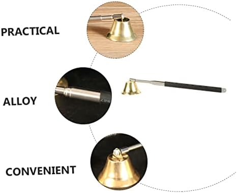 1 Piece Candle Snuffer with Long Flexible Alloy Handle