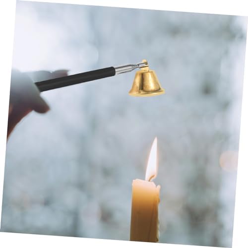 Retractable Candle Snuffer with Long Handle for Safe Extinguishing