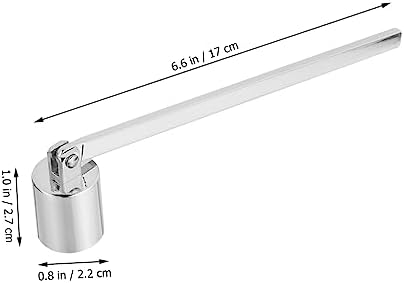 Stainless Steel Candle Snuffer for Safe Use and Preventing Wax Spills