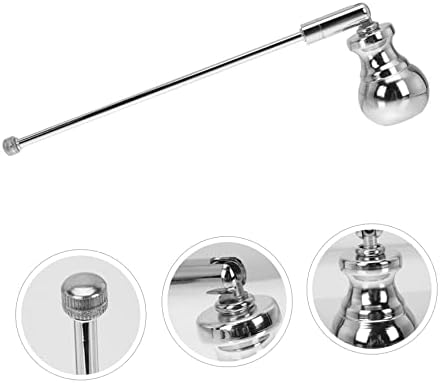 Iron Candle Snuffer with Long Handle for Safe Flame Extinguishing