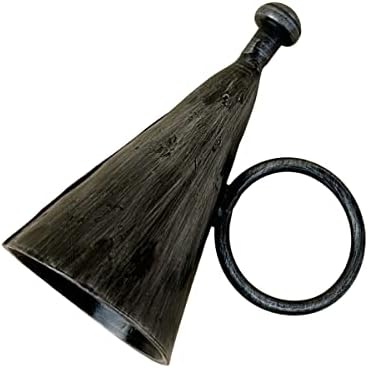 Hand Forged Wrought Iron Candle Snuffer - Classic Black Finish