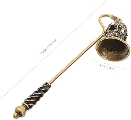 ERINGOGO Flower Design Candle Snuffer with Rhinestones Portable Extinguisher Tool