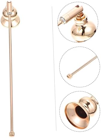 Stobaza 2pcs Long Handle Candle Snuffer Extinguisher for Candles and Aromatherapy