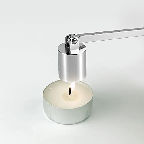 3 Pack 63 Inch Silver Candle Snuffers with Long Handle