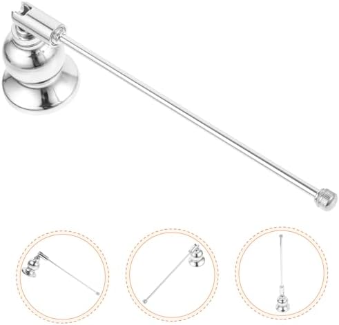 STOBAZA 3pcs Long Handle Candle Snuffer for Scented and Tea Light Candles