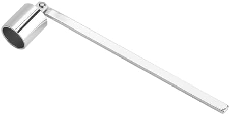 Acouto Candle Snuffer Stainless Steel Anti-Slip Handle Flame Extinguisher Wick Trimmer