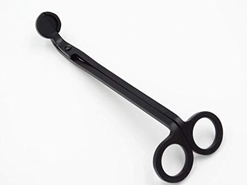 Dangshan 3 in 1 Candle Accessory Set - Wick Trimmer Snuffer Dipper Black