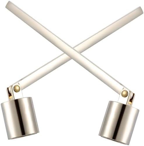 Happyyami 2pcs Stainless Steel Candle Snuffers