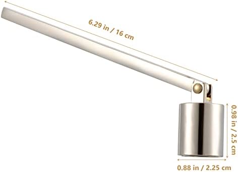 2pc Candle Snuffer Handle with Ergonomic Design for Scented Candles