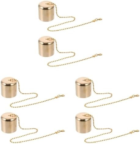 VOSAREA 6pcs Brass Candle Snuffer Set