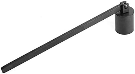 Elegant Black Candle Snuffer with Long Handle