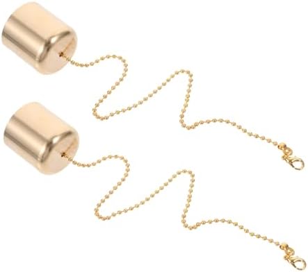 Happyyami 2pcs Brass Candle Snuffer Caps Fire Extinguisher Accessories