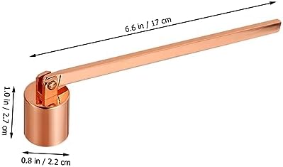 Stainless Steel Candle Snuffer with Ergonomic Handle
