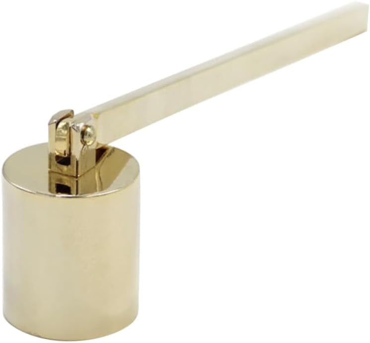 Bell Candle Snuffer with Wick Trimmer for Easy Wick Removal