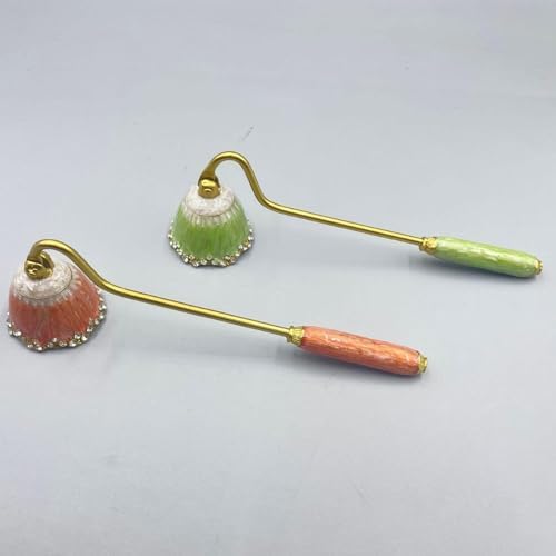 Classic Green Candle Snuffer with Long Handle