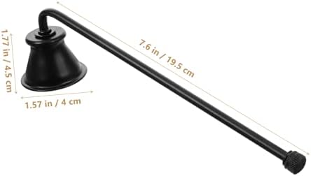 Elegant Candle Snuffer Extinguisher with Unique Design for Scented and Jar Candles
