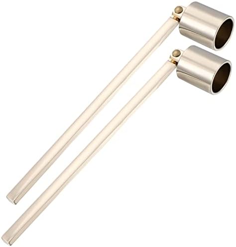 2pc Stainless Steel Candle Snuffers with Handles