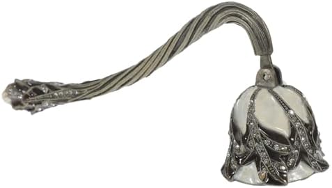 ERINGOGO Vintage Rhinestone Flower Candle Snuffer