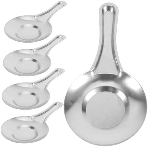 5pcs Stainless Steel Candle Snuffer Elegant Extinguisher with Handle