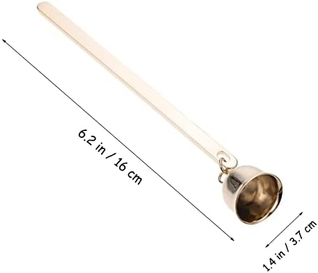 Elegant Long Handle Candle Snuffer Wick Extinguisher for Swedish Flames