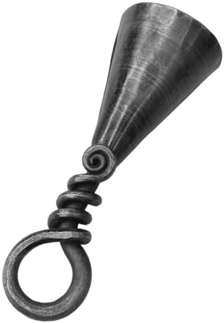 Living Ideas Hand Forged Twisted Metal Candle Extinguisher