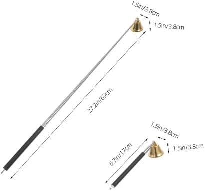 Stylish Candle Wick Snuffer with Long Reach for Easy Extinguishing