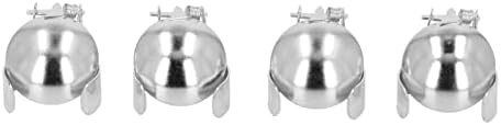 Automatic Candle Snuffer 4Pcs Stainless Steel Flame Extinguisher for Safe Candle Use