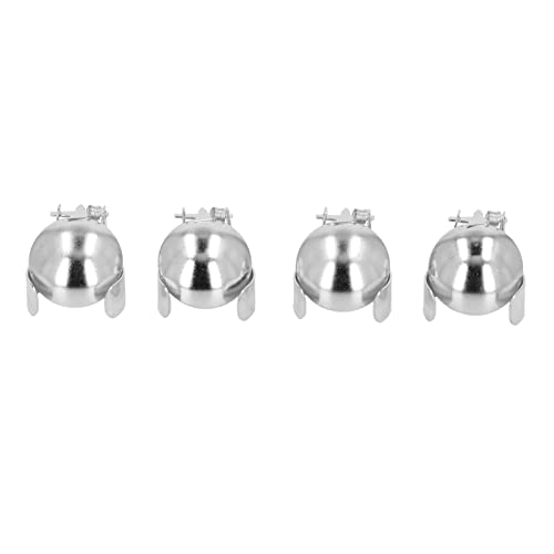 Automatic Candle Snuffers 4pcs Stainless Steel Candle Extinguisher Silver